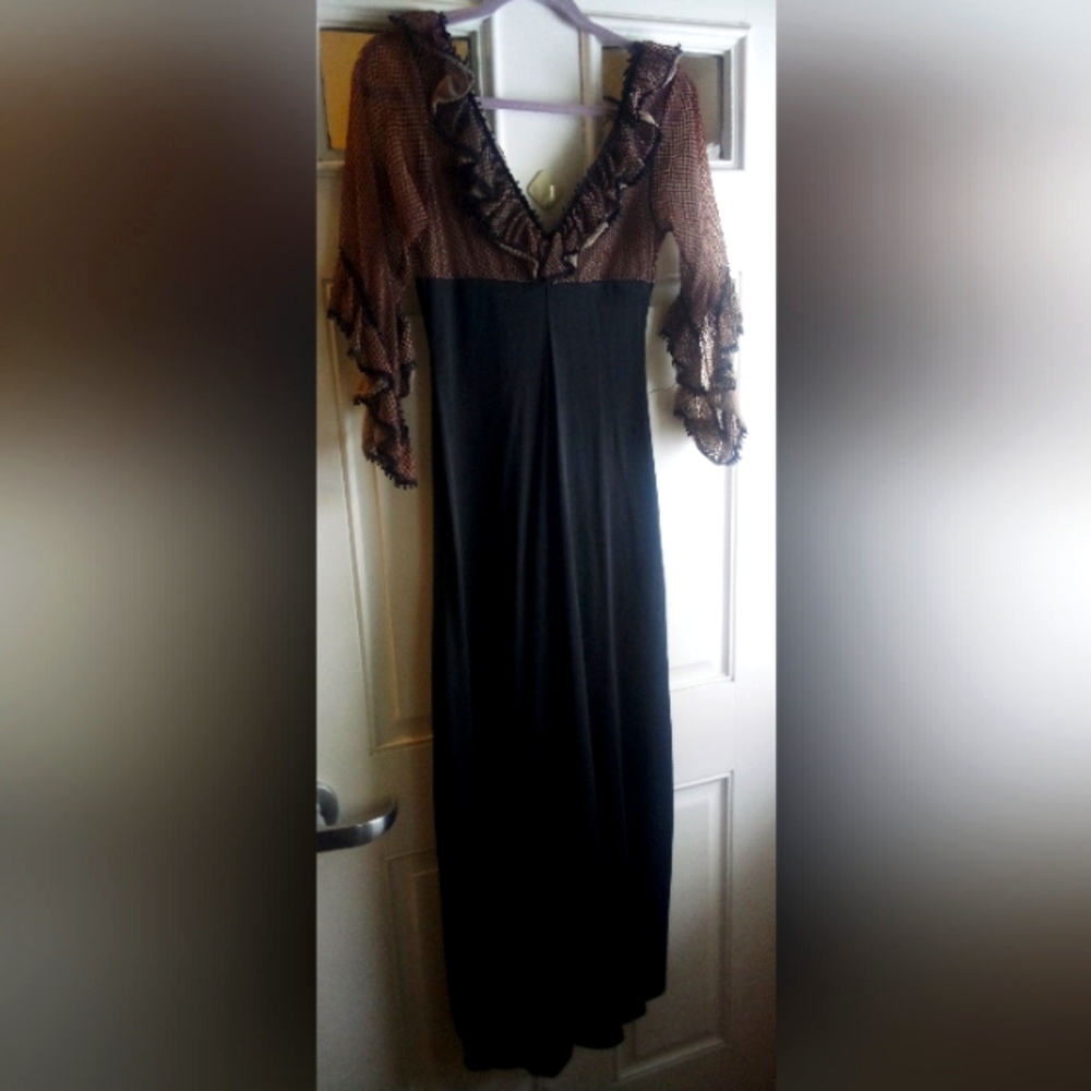 Vintage Glydons Hollywood Playsuit Nightie Romper Size S Christmas - Picture 3 of 13